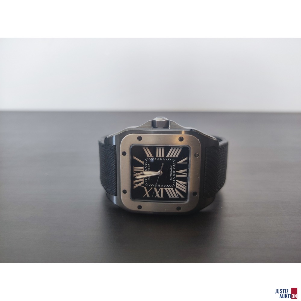 Uhr Cartier Santos 100