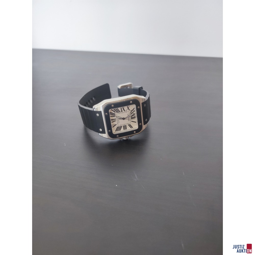 Uhr Cartier Santos 100