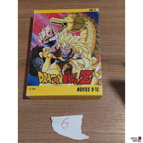 Dragonball Z Movies 9 &ndash; 12 &sol; Box 3 &sol; 5 DVDS