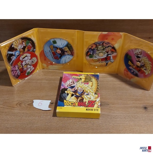 Dragonball Z Movies 9 &ndash; 12 &sol; Box 3 &sol; 5 DVDS