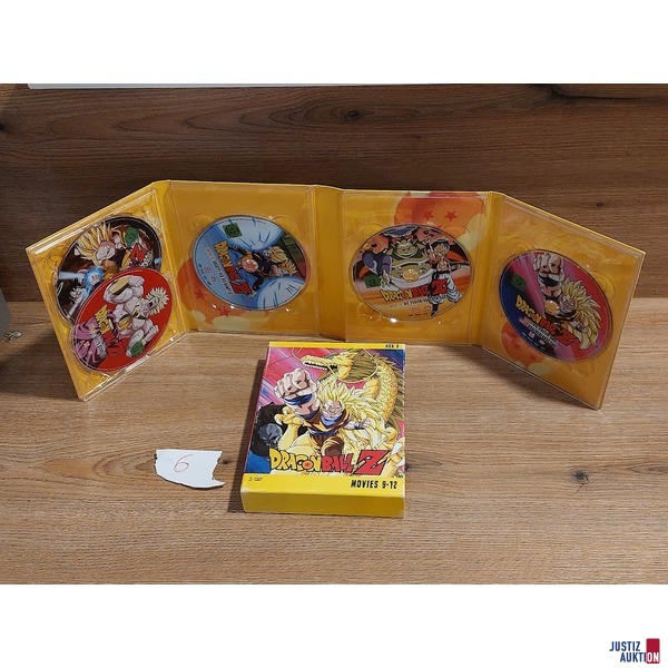 Dragonball Z Movies 9 &ndash; 12 &sol; Box 3 &sol; 5 DVDS