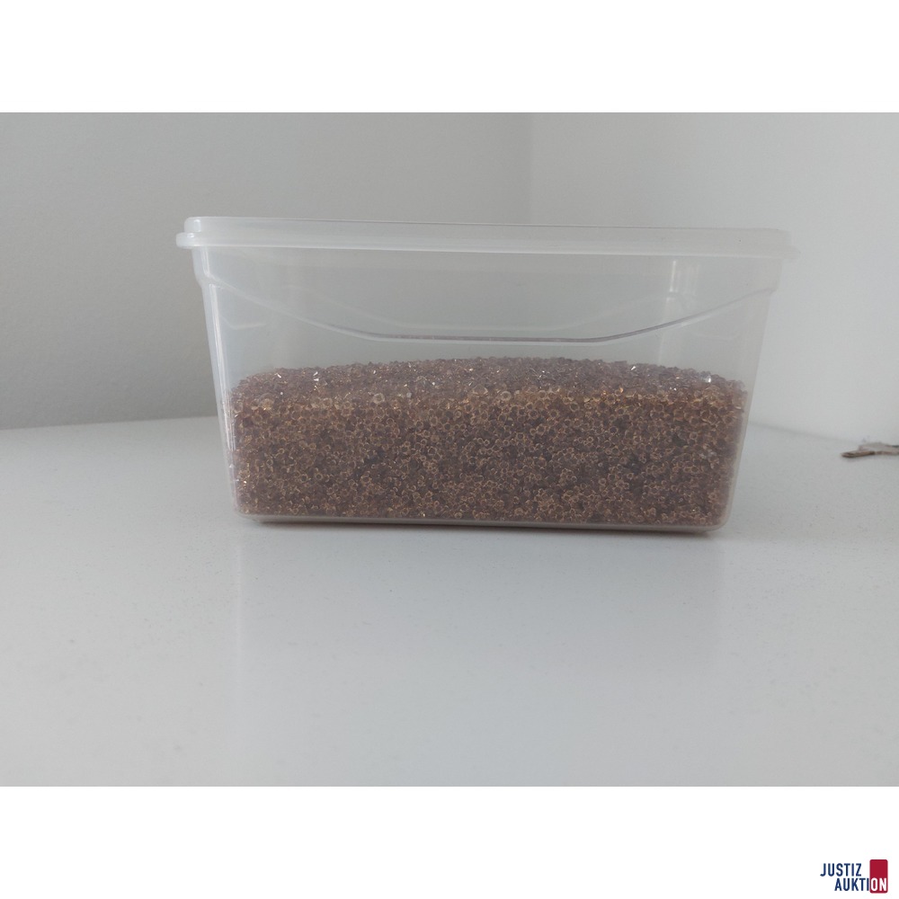 Swarovski Steine goldfarben ca. 1650 g