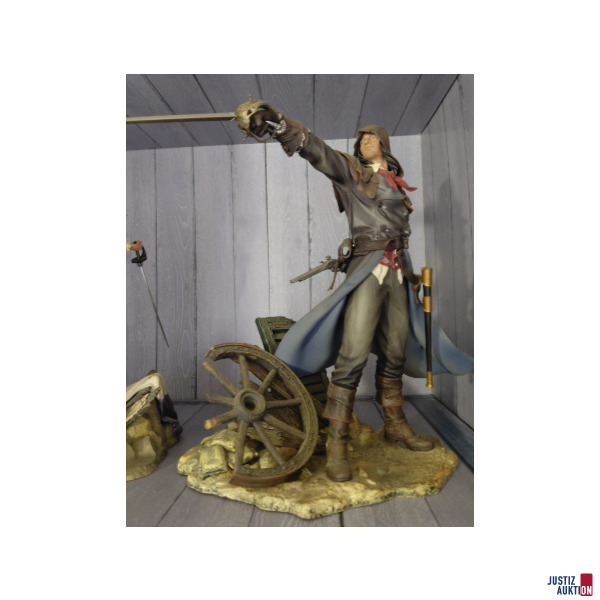 2 Stk&period; Assassins Creed Unity Arno&amp&semi;Elise Figuren - inkl&period; Box