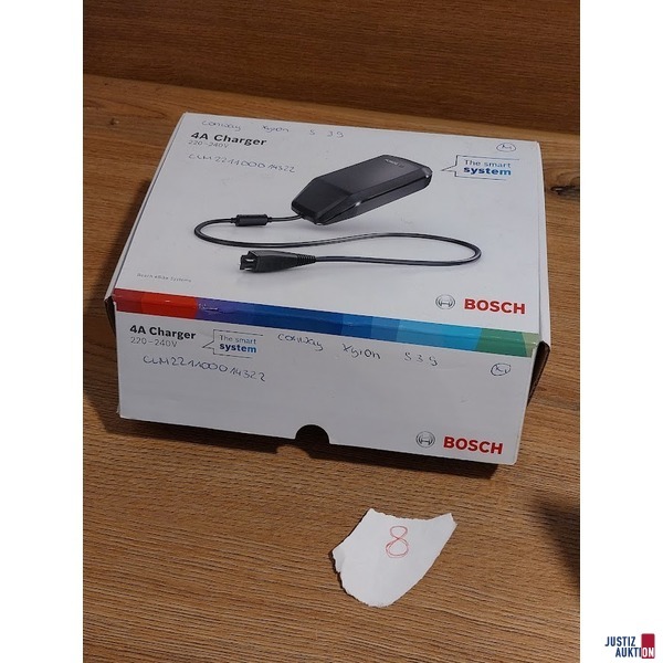 Bosch 4A Charger f&uuml;r E &ndash; Bike&nbsp;