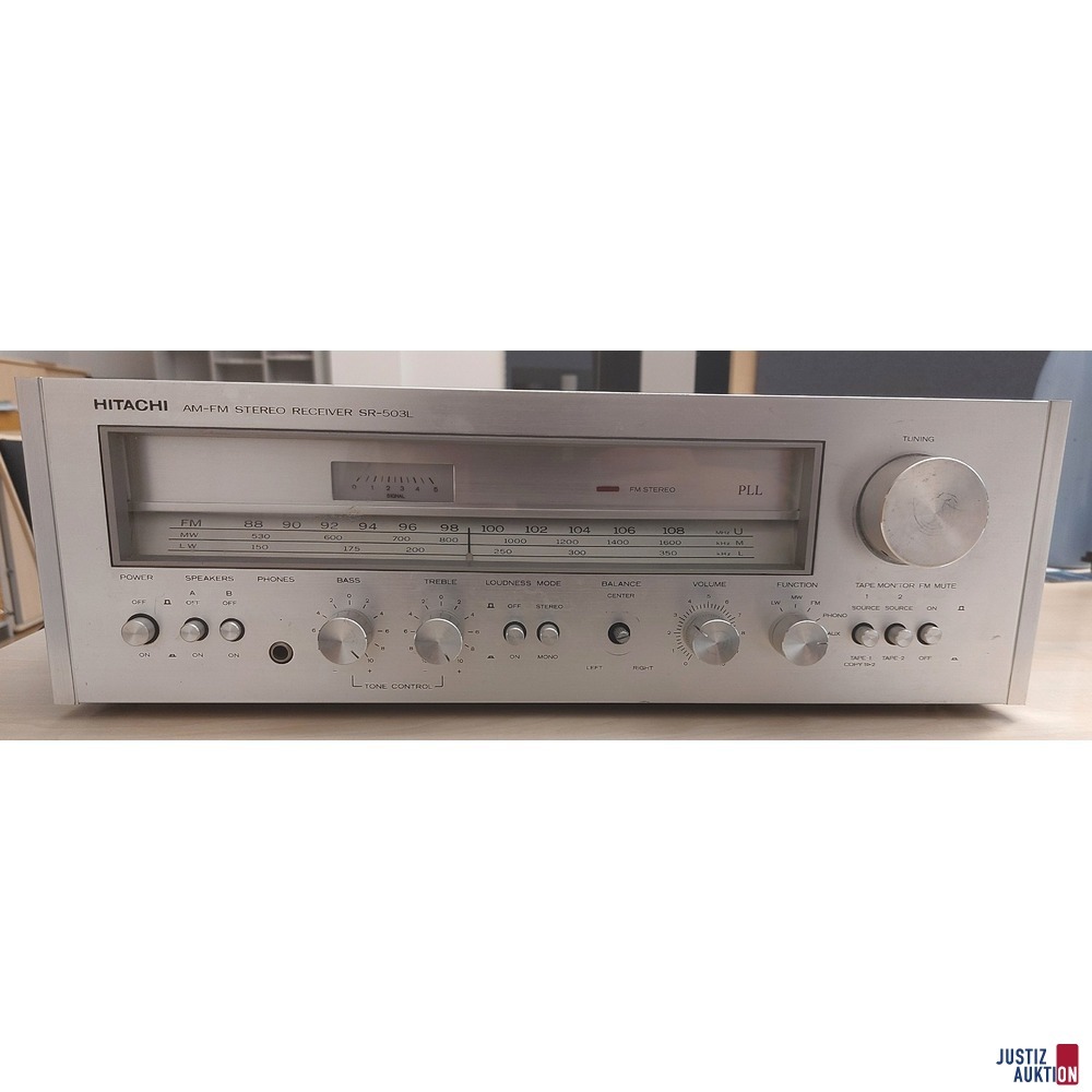 Hitachi AM-FM Stereo Receiver