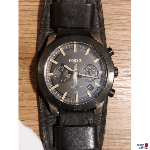 Fossil Herrenarmband Uhr - Batterie fehlt