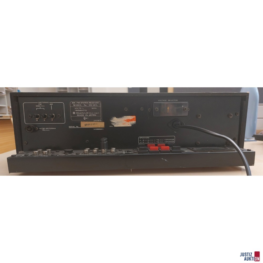 Hitachi AM-FM Stereo Receiver