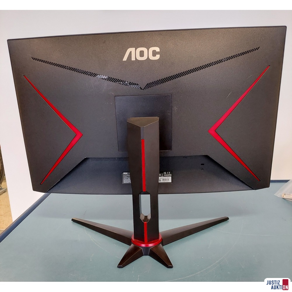 LCD Monitor der Marke AOC Model C27G2ZE/BK