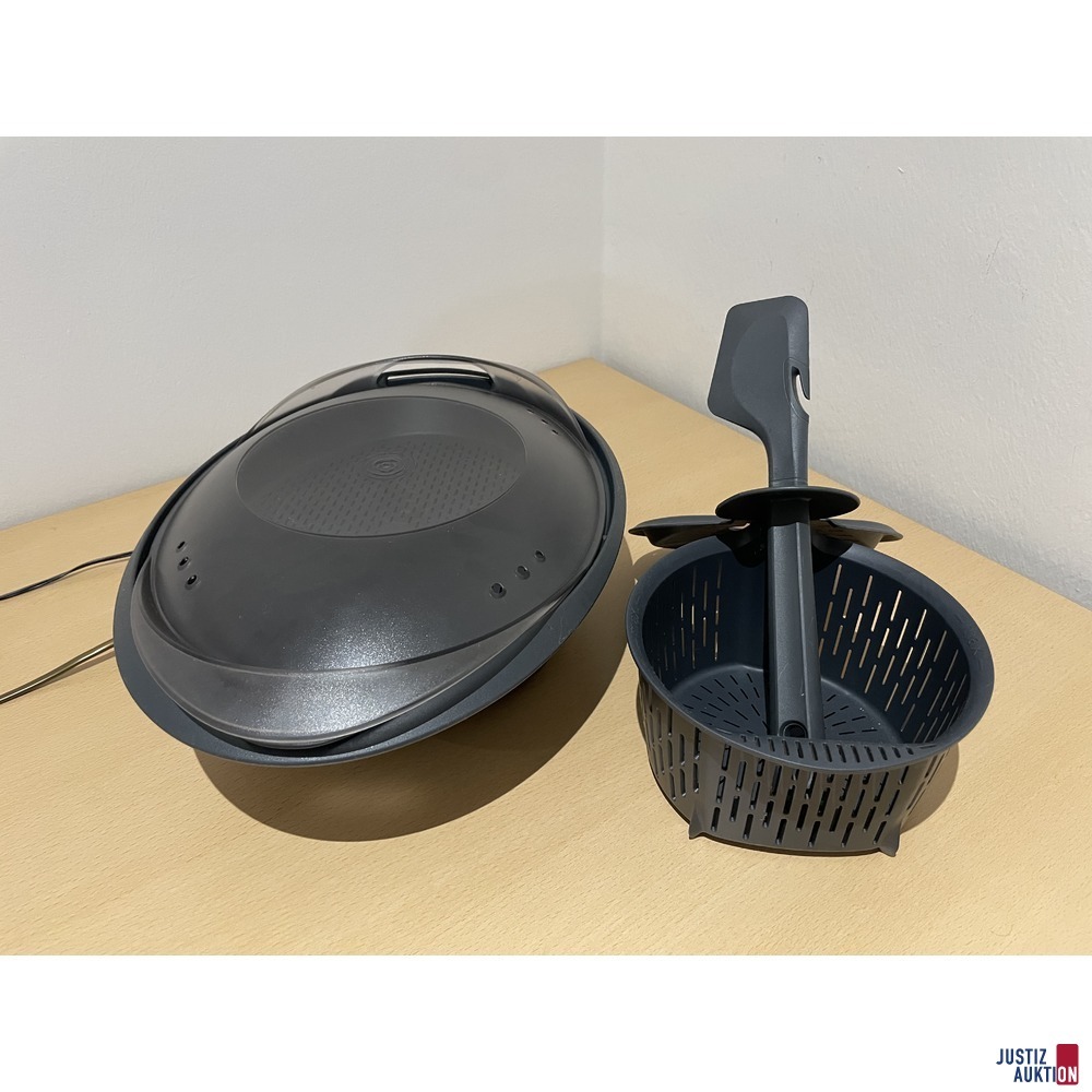 Varomabeh&auml;lter&comma; Gareinsatz und Spatel