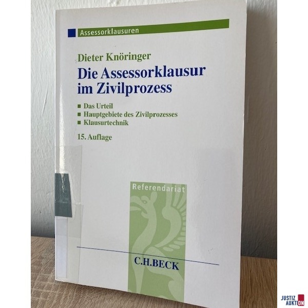 Knöringer: Assessorklausur Zivilprozess