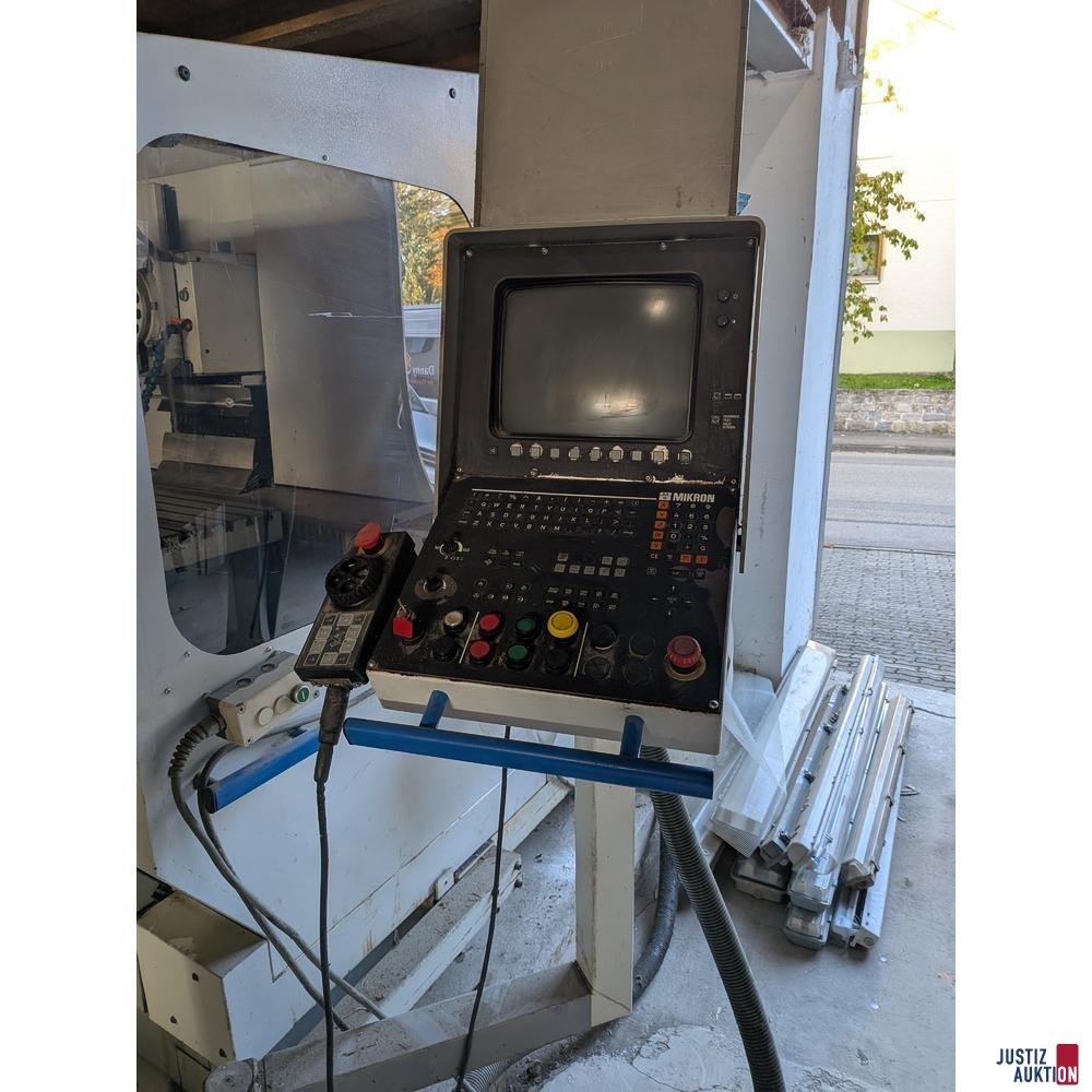 Fr&auml;smaschine- Bedieneinheit