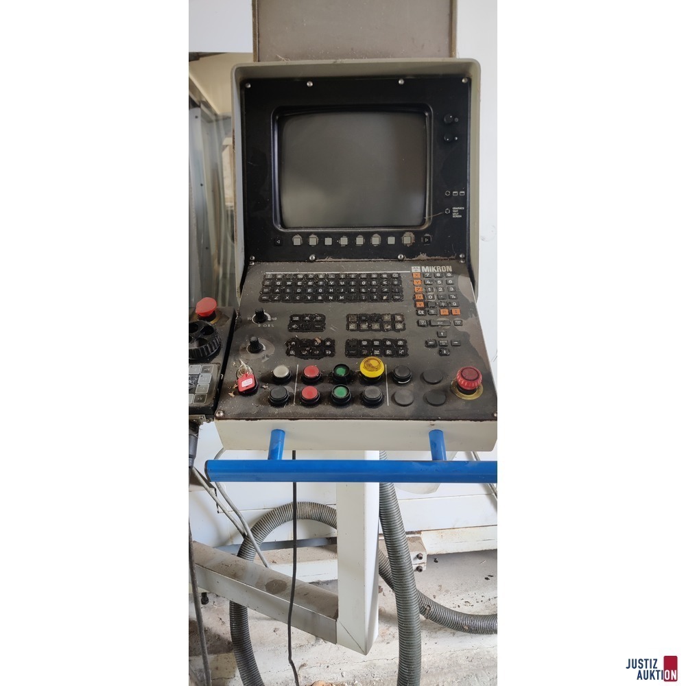 Fr&auml;smaschine - Bedienteil