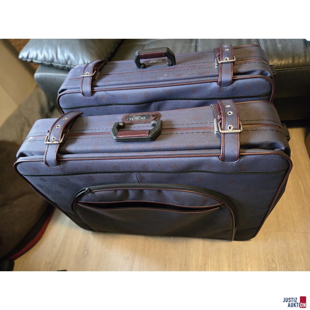 2 Koffer, seitliche Ansicht