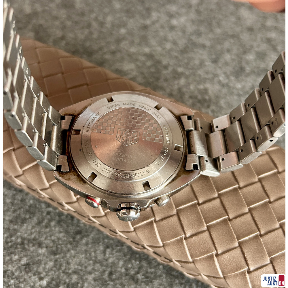 Herrenarmbanduhr der Marke TAG Heuer – foto 3 – kavel bij Justiz-Auktion, Ludwigsburg