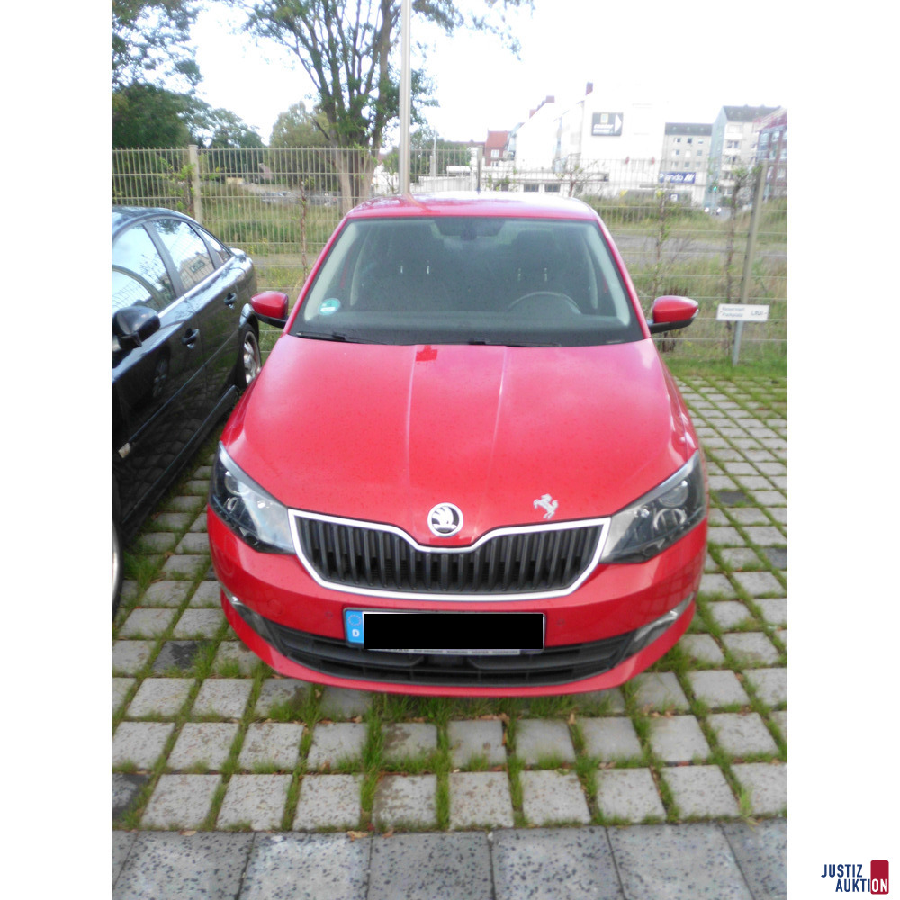 Skoda Fabia 1.0 MPI Clever rot – foto 2 – kavel bij Justiz-Auktion, Bremerhaven