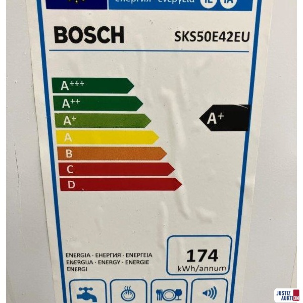 Geschirrsp&uuml;ler Daten