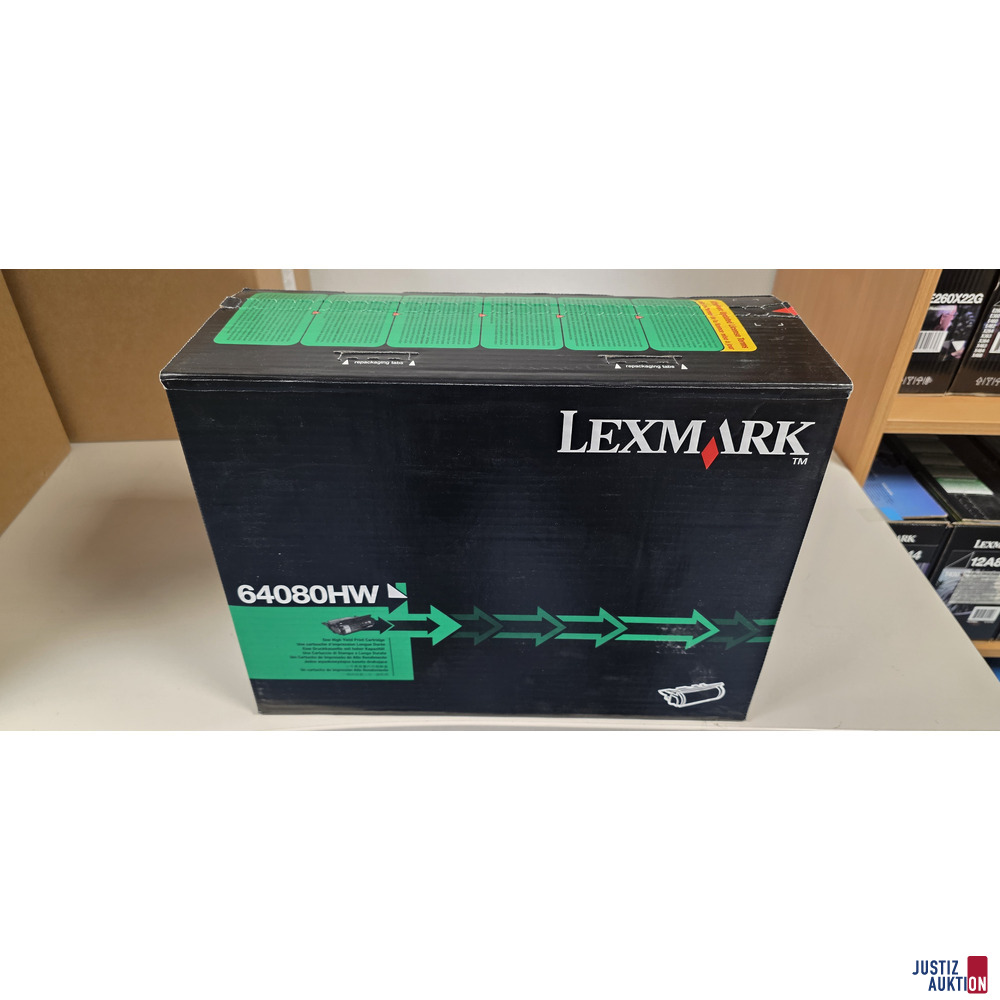 Toner 64080HW Black für Lexmark – foto 2 – kavel bij Justiz-Auktion, Dresden