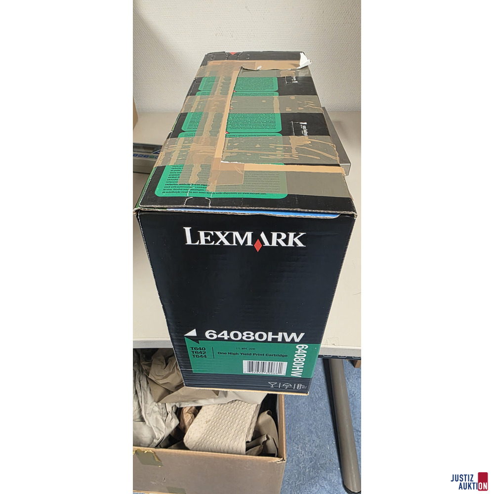 Toner 64080HW Black für Lexmark – foto 2 – kavel bij Justiz-Auktion, Dresden