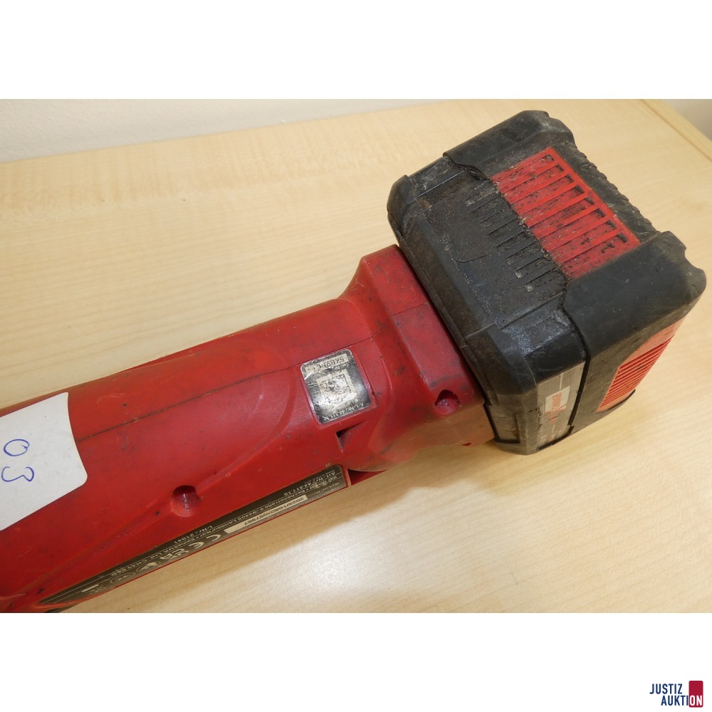 Akku-Winkelschleifer Einhell TE-AG 18&sol;115 Li