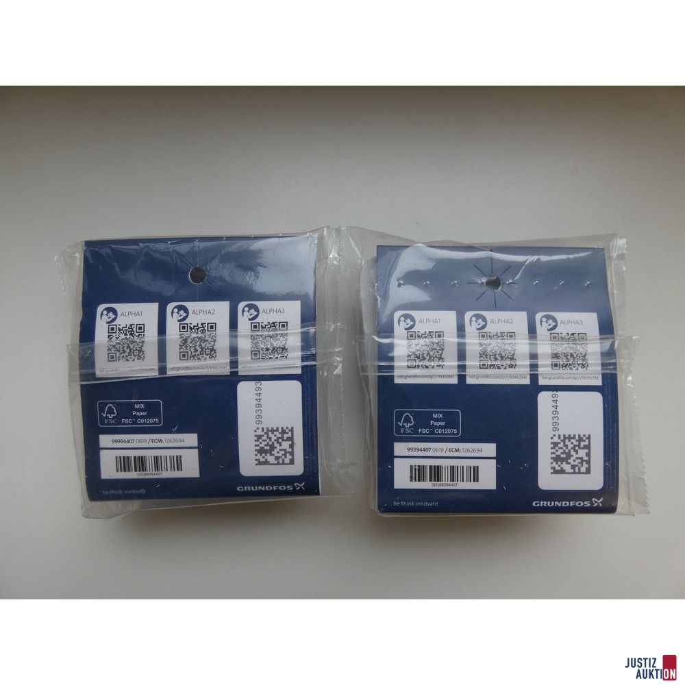 zwei Alpha Stecker Grundfos