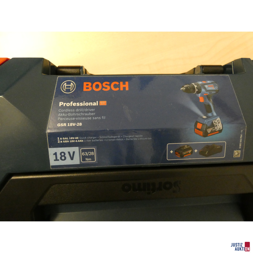 Akku-Bohrschrauber Bosch GSR 18V-28