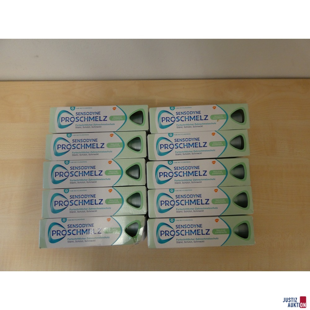 10 x Zahnpasta Sensodyne Proschmelz, OVP