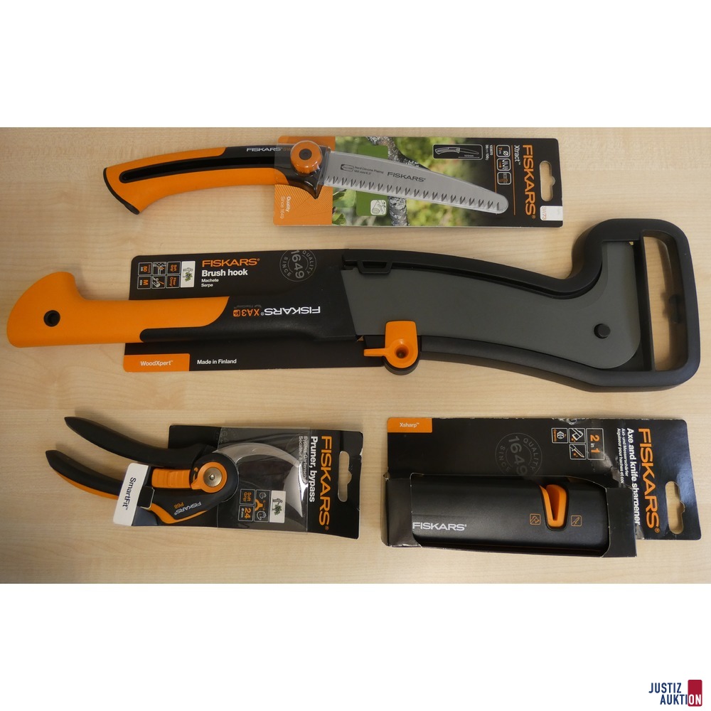 Fiskars Gartenwerkzeuge in OVP