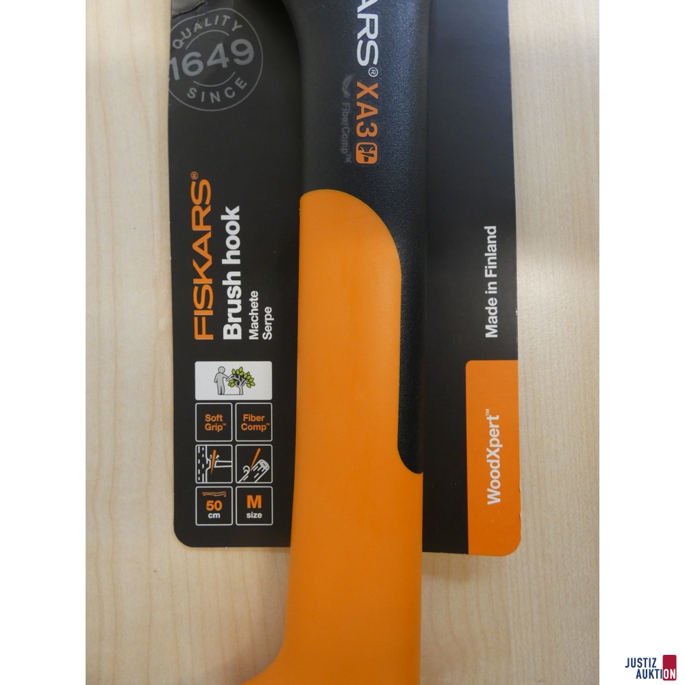 Fiskars Gartenwerkzeuge in OVP Machete Schere