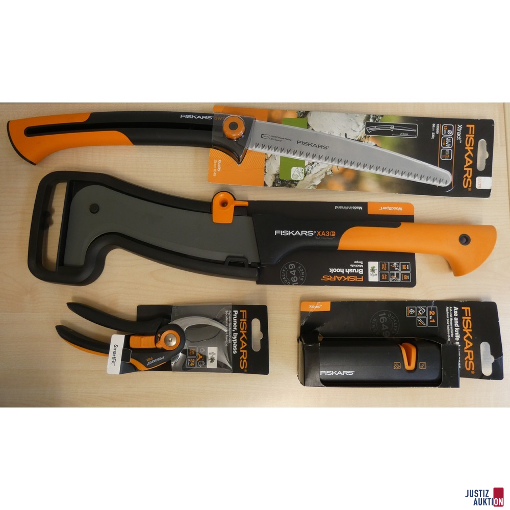 Fiskars Gartenwerkzeuge in OVP