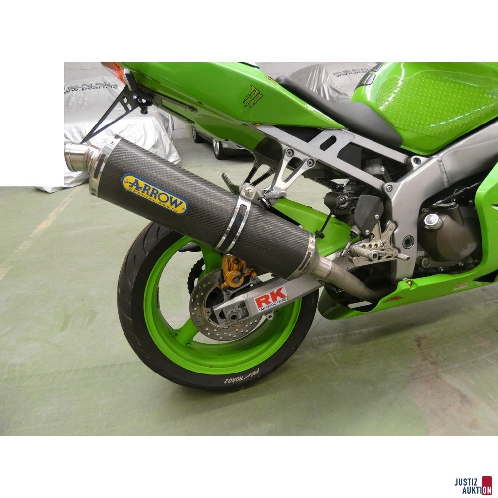 Motorrad Kawasaki Ninja – foto 5 – kavel bij Justiz-Auktion, Chemnitz