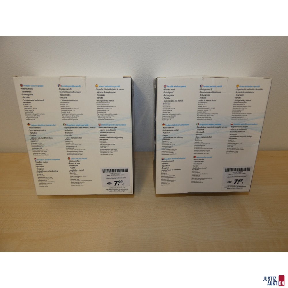 zwei portable Wireless Speaker &quot&semi;Soundlogic&quot&semi;