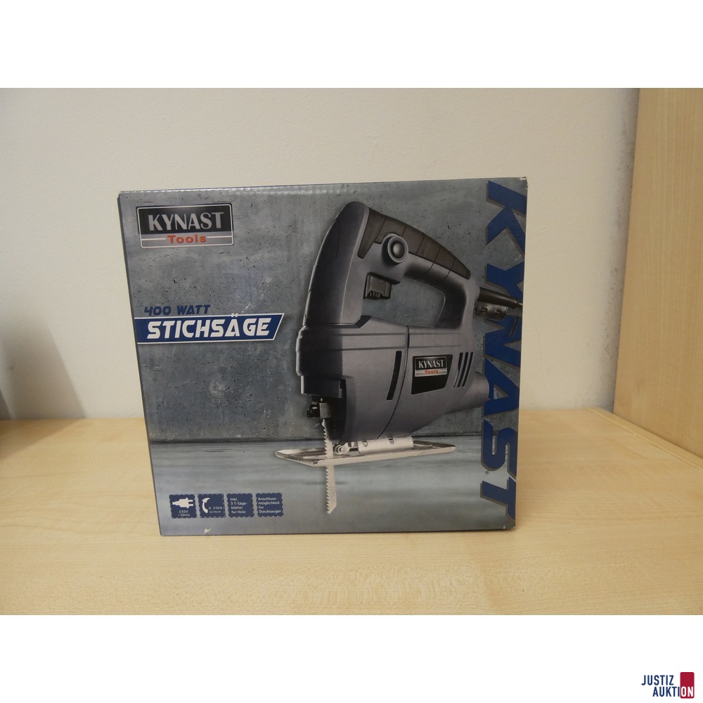 Stichs&auml;ge &quot&semi;Kynast Tools&quot&semi; 400 W&comma; neu&comma; in OVP