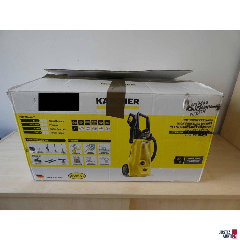 Hochdruckreiniger KHD 4 Stairs mit Starterkit