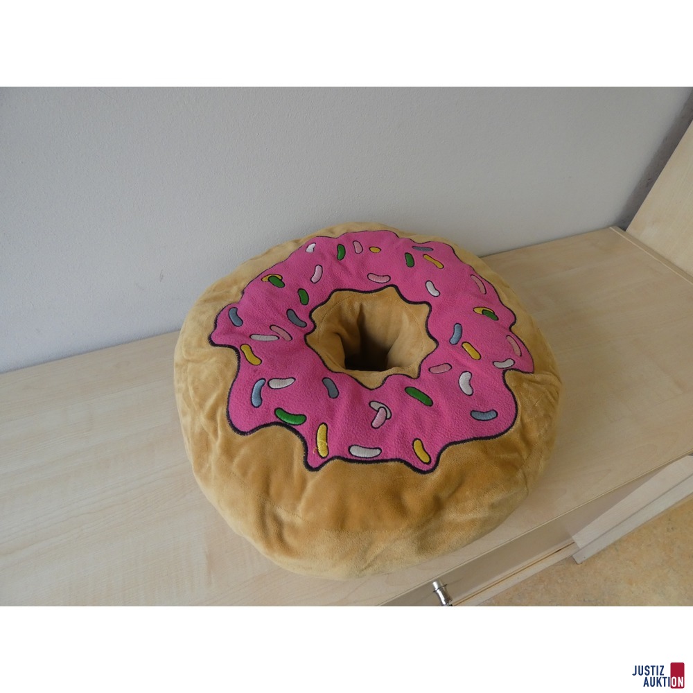 Donut-Plüsch-Kissen