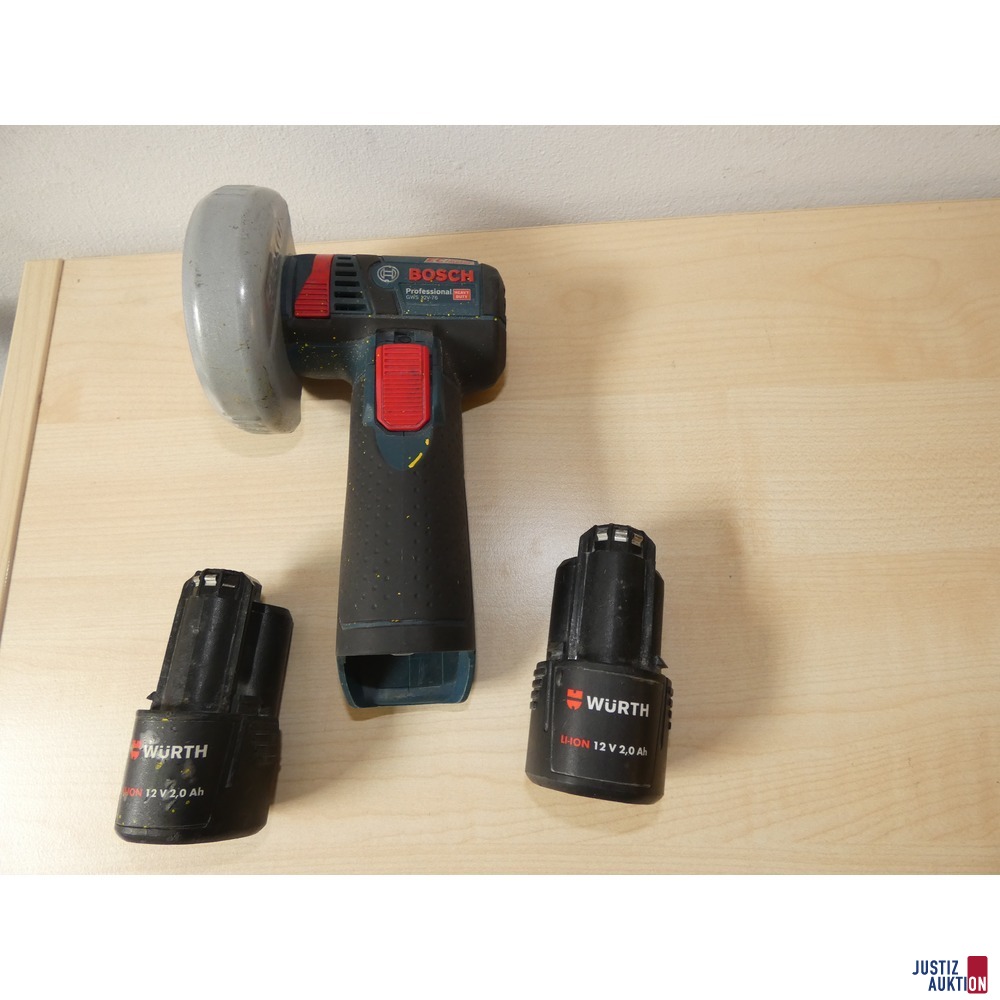 Winkelschleifer Bosch GWS 12V-76 Professional mit Akku