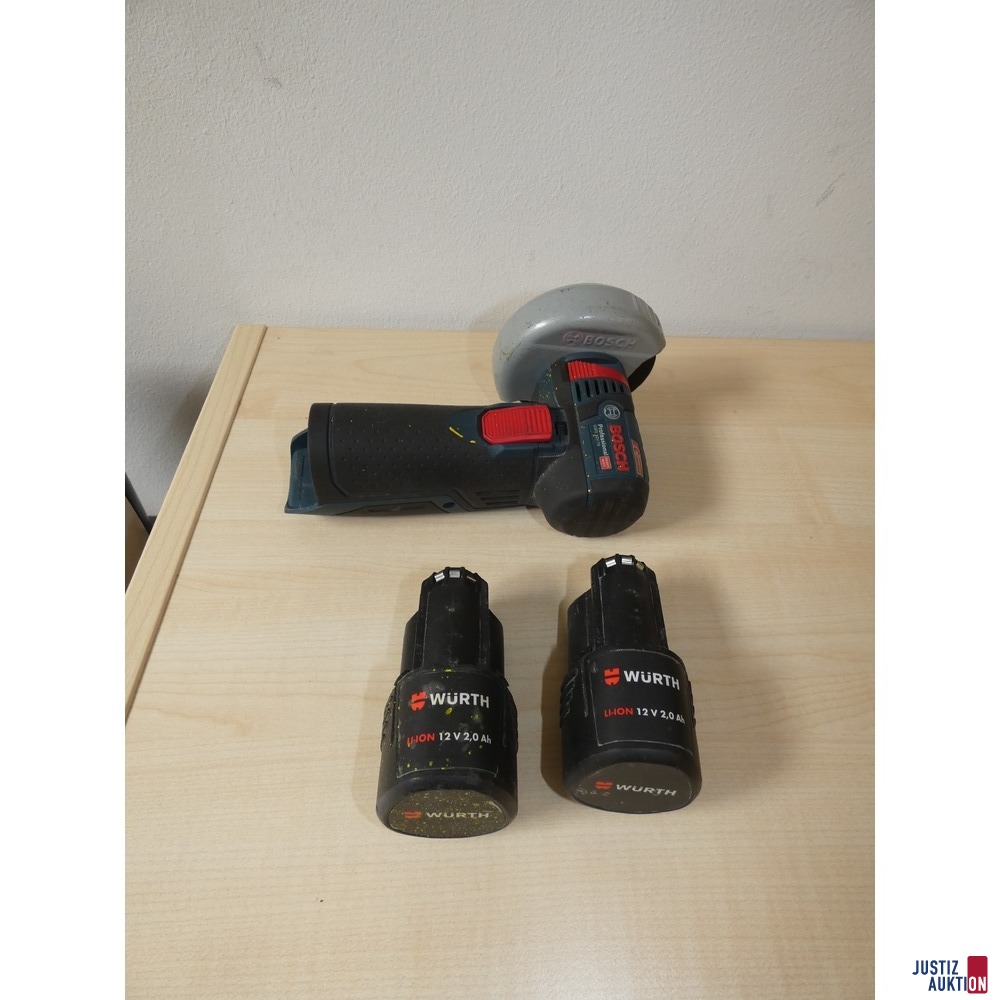 Winkelschleifer Bosch GWS 12V-76 Professional mit Akku