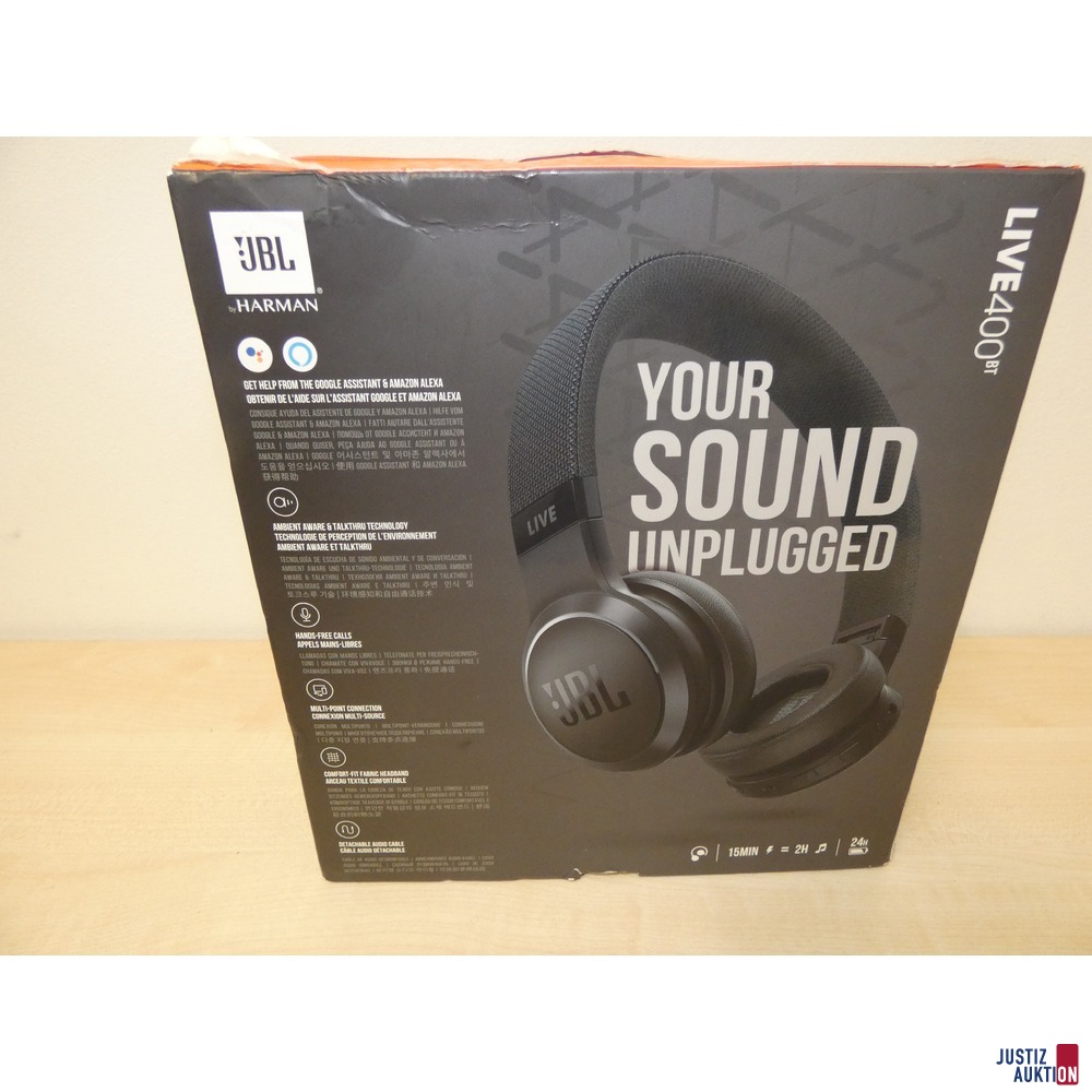 kabelloser Over-Ear Bluetooth Kopfh&ouml;rer &quot&semi;JBL Live400&quot&semi;