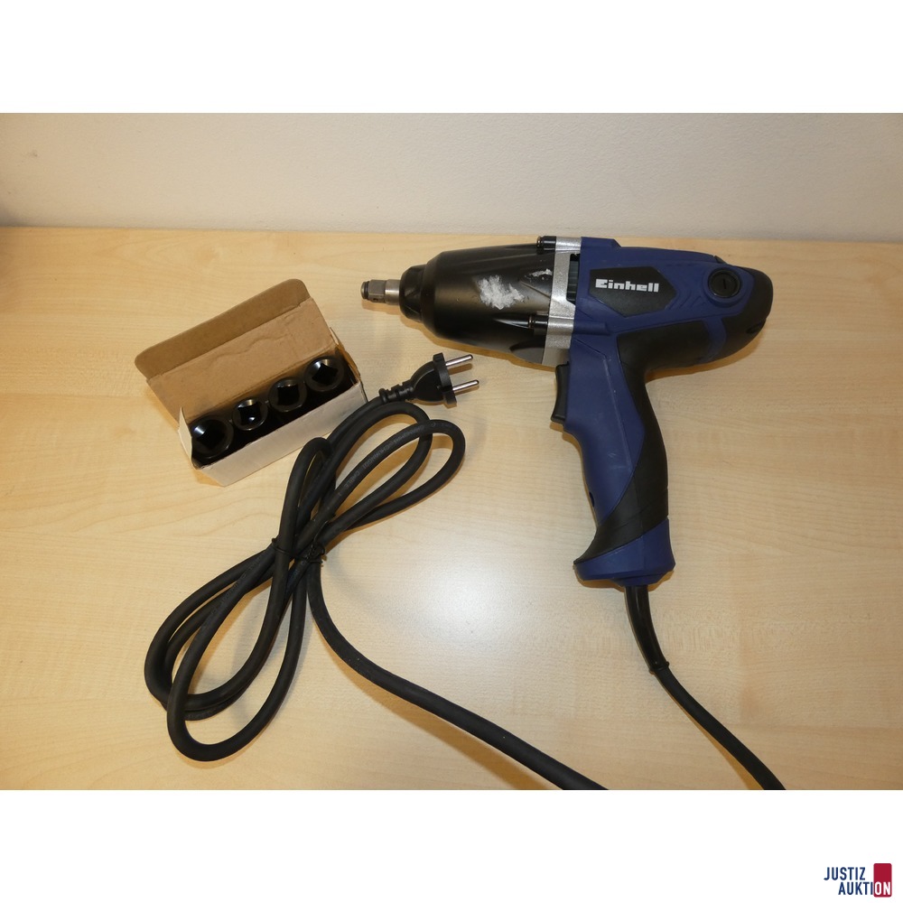 Einhell Elektro Schlagschrauber BC-ESS 450 4 Steckn&uuml;ss