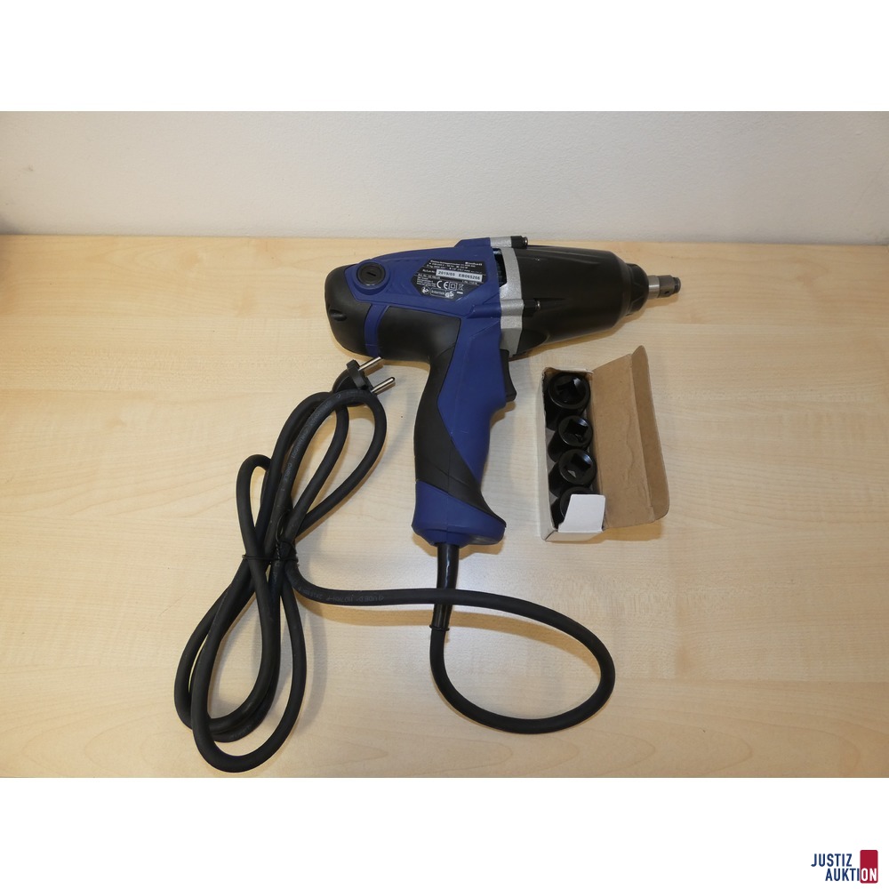 Einhell Elektro Schlagschrauber BC-ESS 450 4 Steckn&uuml;ss