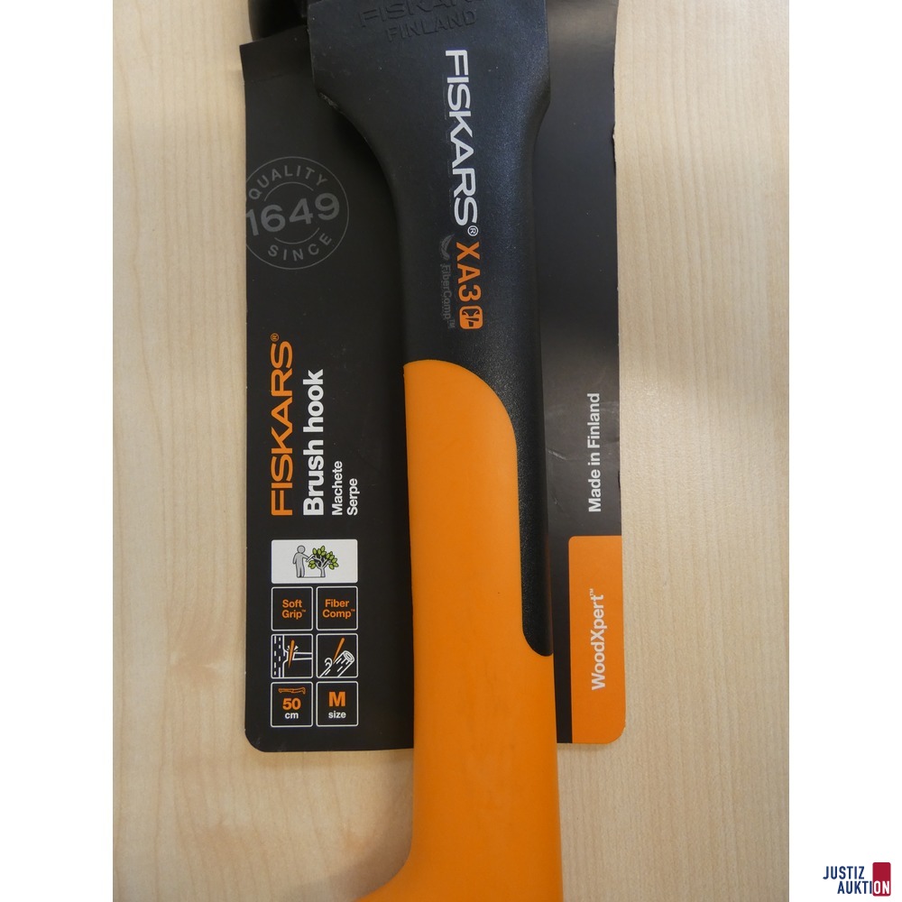 Fiskars Gartenwerkzeuge in OVP