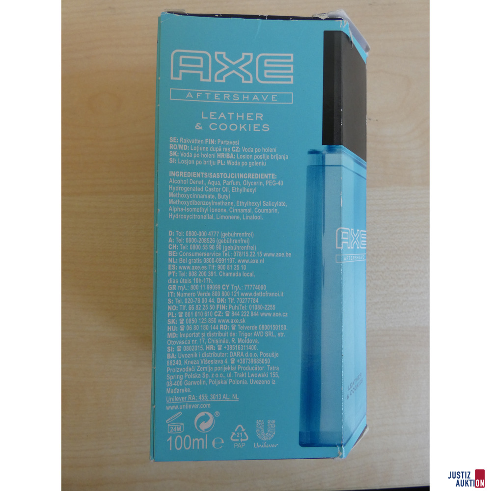 zwei Axe Aftershave – foto 4 – kavel bij Justiz-Auktion, Chemnitz