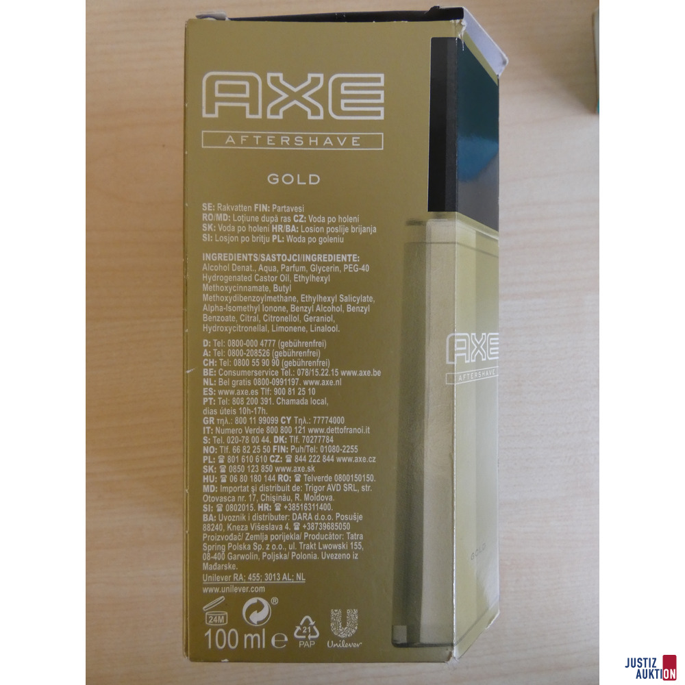zwei Axe Aftershave – foto 3 – kavel bij Justiz-Auktion, Chemnitz