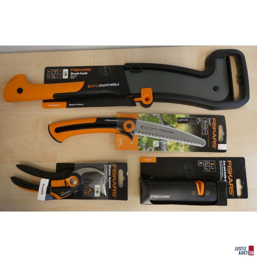 Fiskars Gartenwerkzeuge in OVP