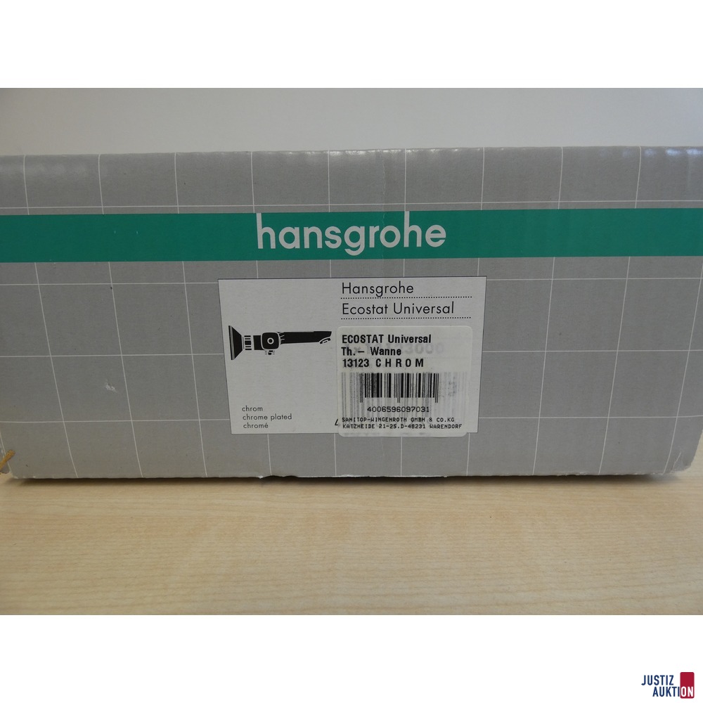 Wannenthermostat hansgrohe OVP
