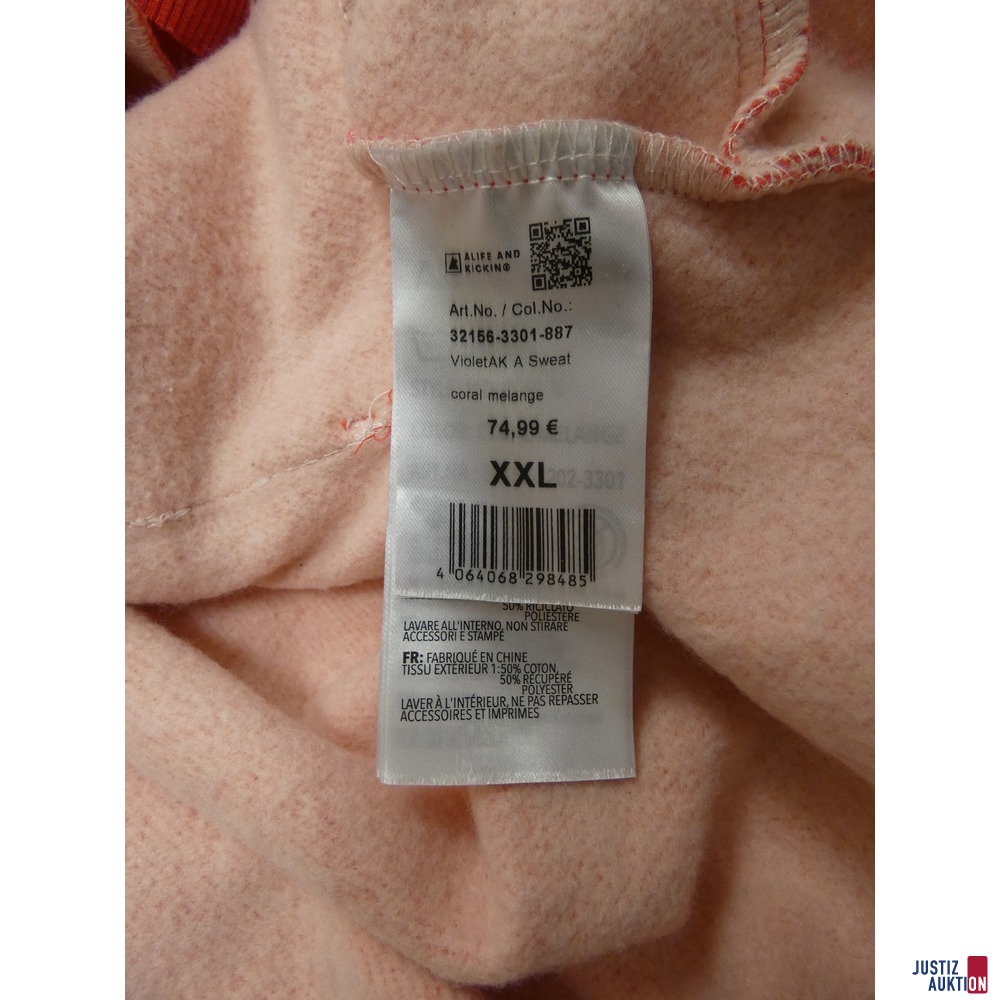 ein pinker Pullover Alife &amp&semi; Kickin