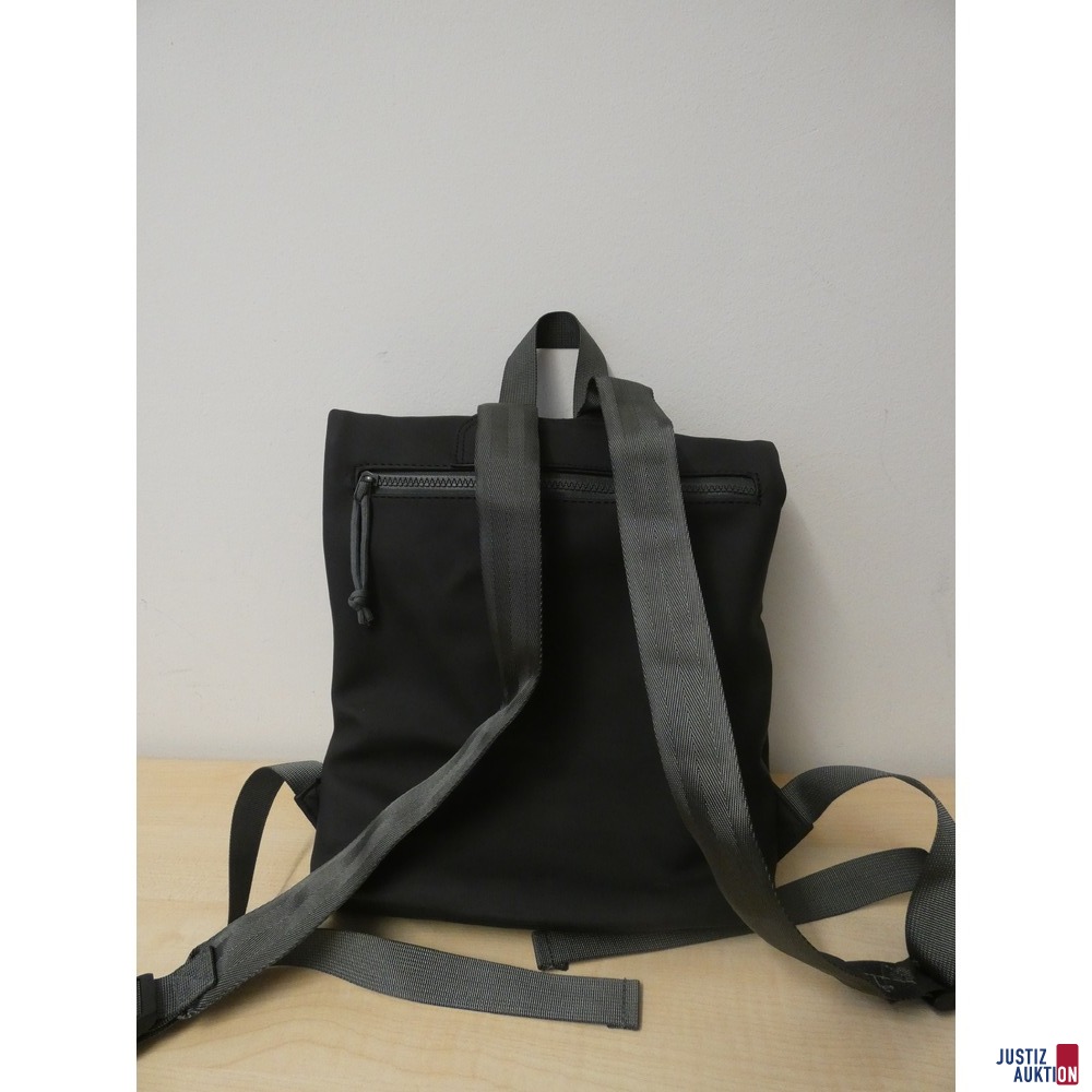 Rucksack Paula, Nanu-Nana; schwarz/grau; 9 Liter