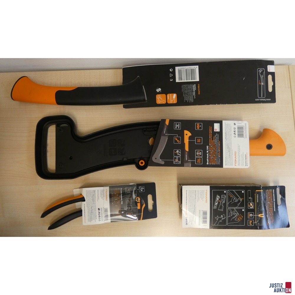 Fiskars Gartenwerkzeuge in OVP