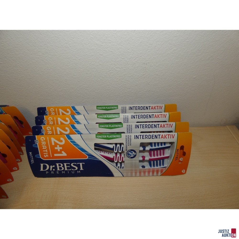 30 x Zahnb&uuml;rsten &quot&semi;Dr&period; Best&quot&semi; 2&plus;1