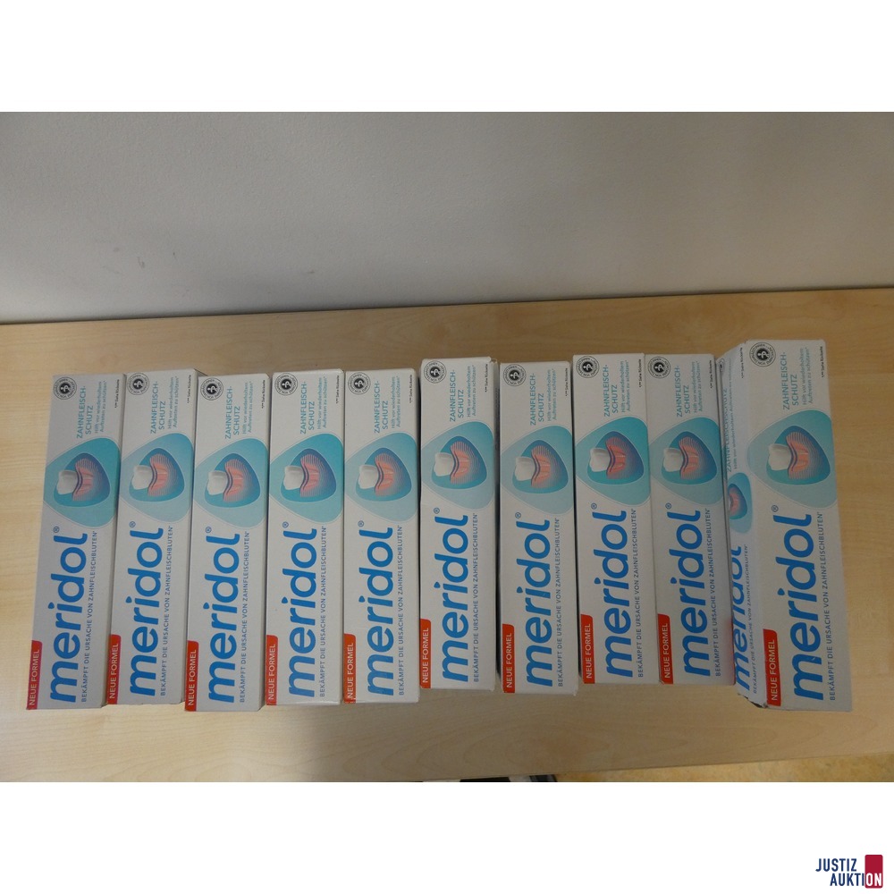 61 x Zahnpasta Meridol&comma; OVP