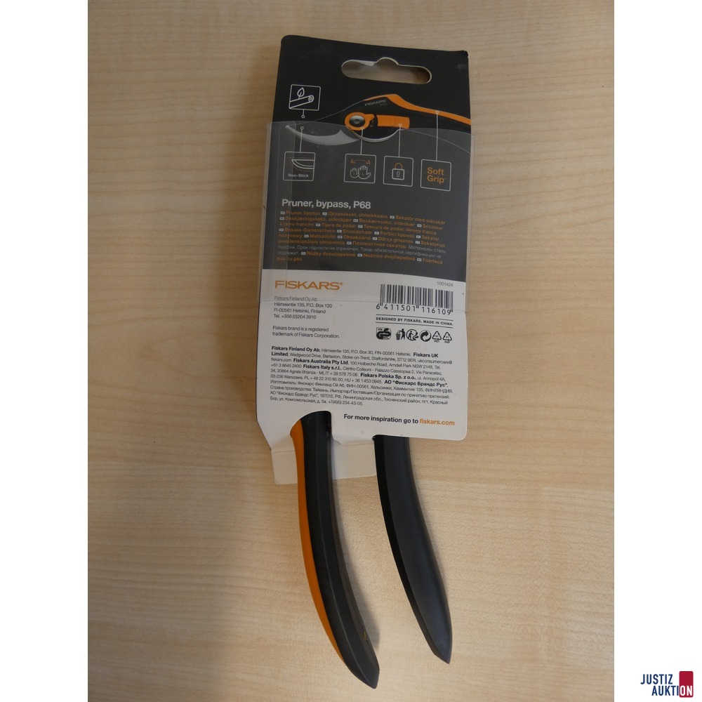 Fiskars Gartenwerkzeuge in OVP Machete Schere